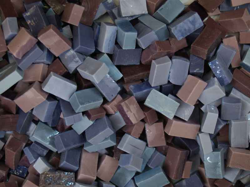 Smalti Tiles 0.200 kilo(0,44 lb) MIX 21 - MEDIUM VIOLET 2