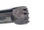 HAND STEEL BUSH CHISEL 12X12WITH 9 POINTS